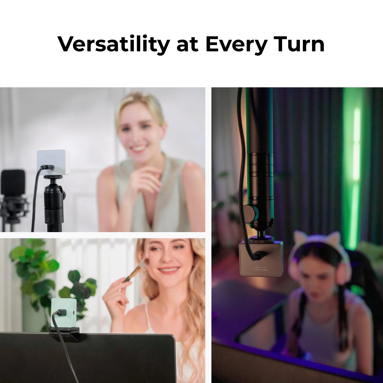 Meet 2 AI-Powered 4K Webcam