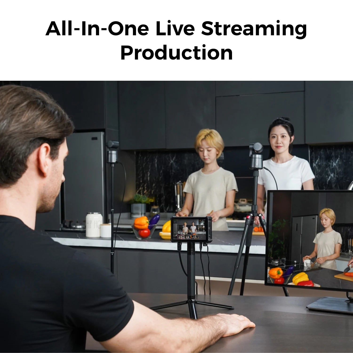 Talent All-in-One Multi-Cam Production Studio