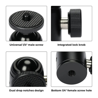 Extendable Tripod Mini Ball Head