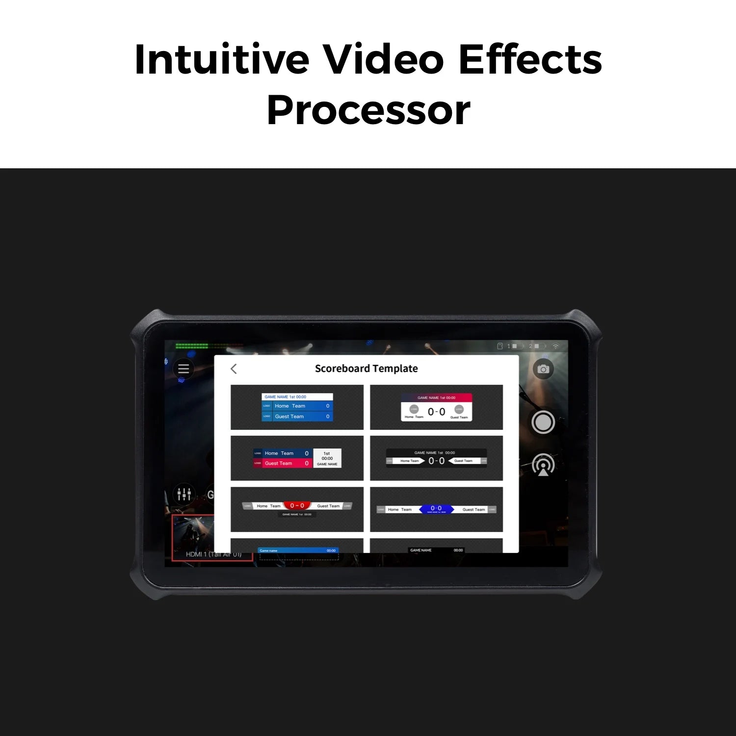Talent All-in-One Multi-Cam Production Studio