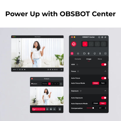Tiny SE Al-Powered Full HD PTZ Webcam